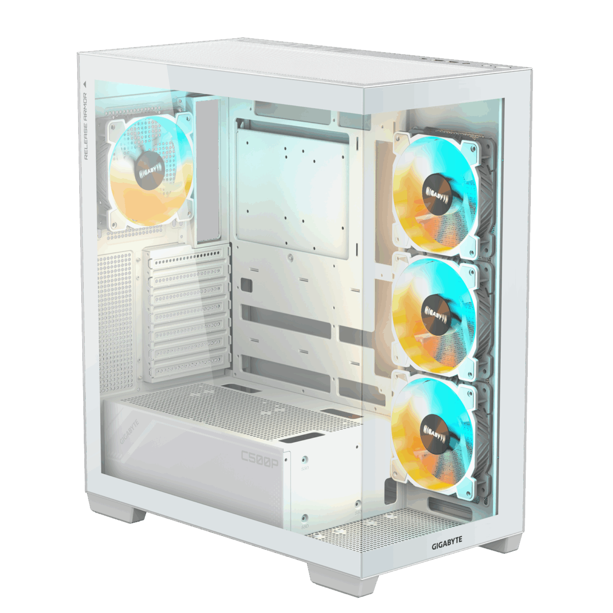Gigabyte C500 Panoramic Stealth ICE ARGB Desktop Cabinet 6