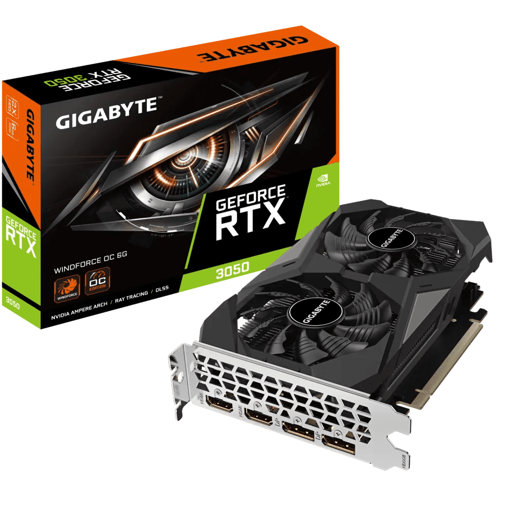 Gigabyte GeForce RTX 3050 WindForce OC 6G 1 Gigabyte GeForce RTX 3050 WindForce OC 6G 1