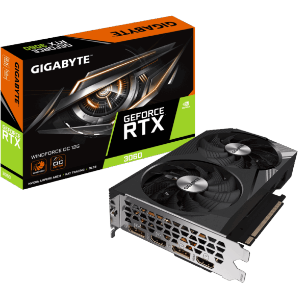 Gigabyte GeForce RTX 3060 Windforce OC 12G Graphics Card 1
