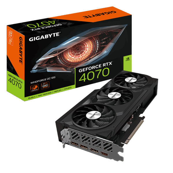 Gigabyte GeForce RTX 4070 12GB Windforce OC 10