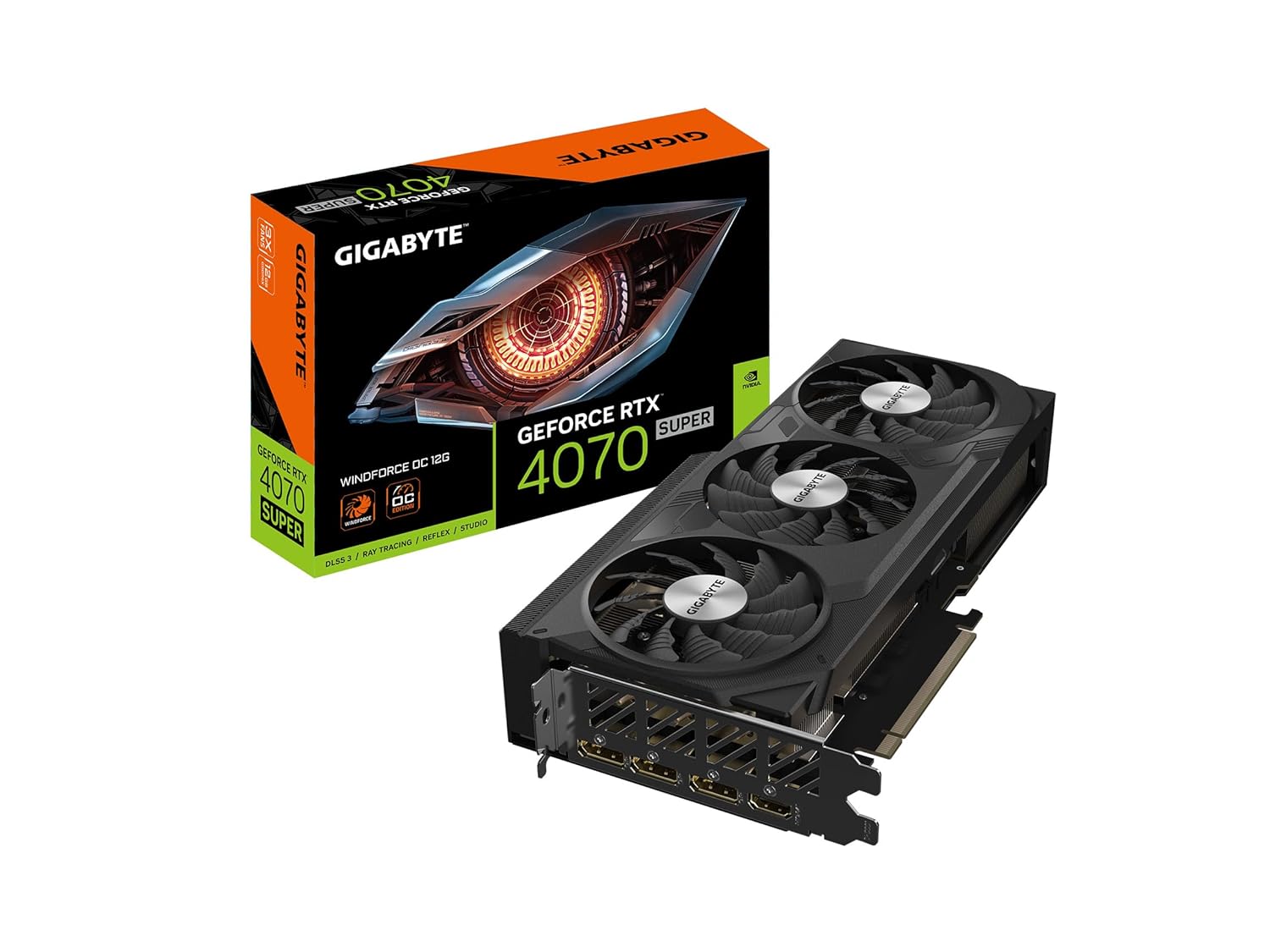 Gigabyte GeForce RTX 4070 Super WindForce 12G OC Graphics Card 2 Gigabyte GeForce RTX 4070 Super WindForce 12G OC Graphics Card 2