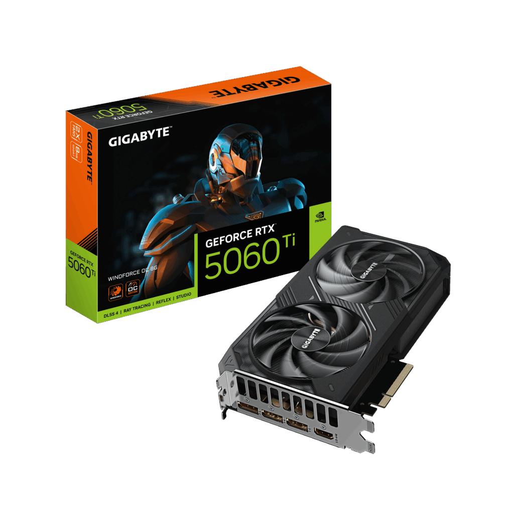 Gigabyte GeForce RTX 5060 Ti Windforce OC 8GB Graphics Card 1