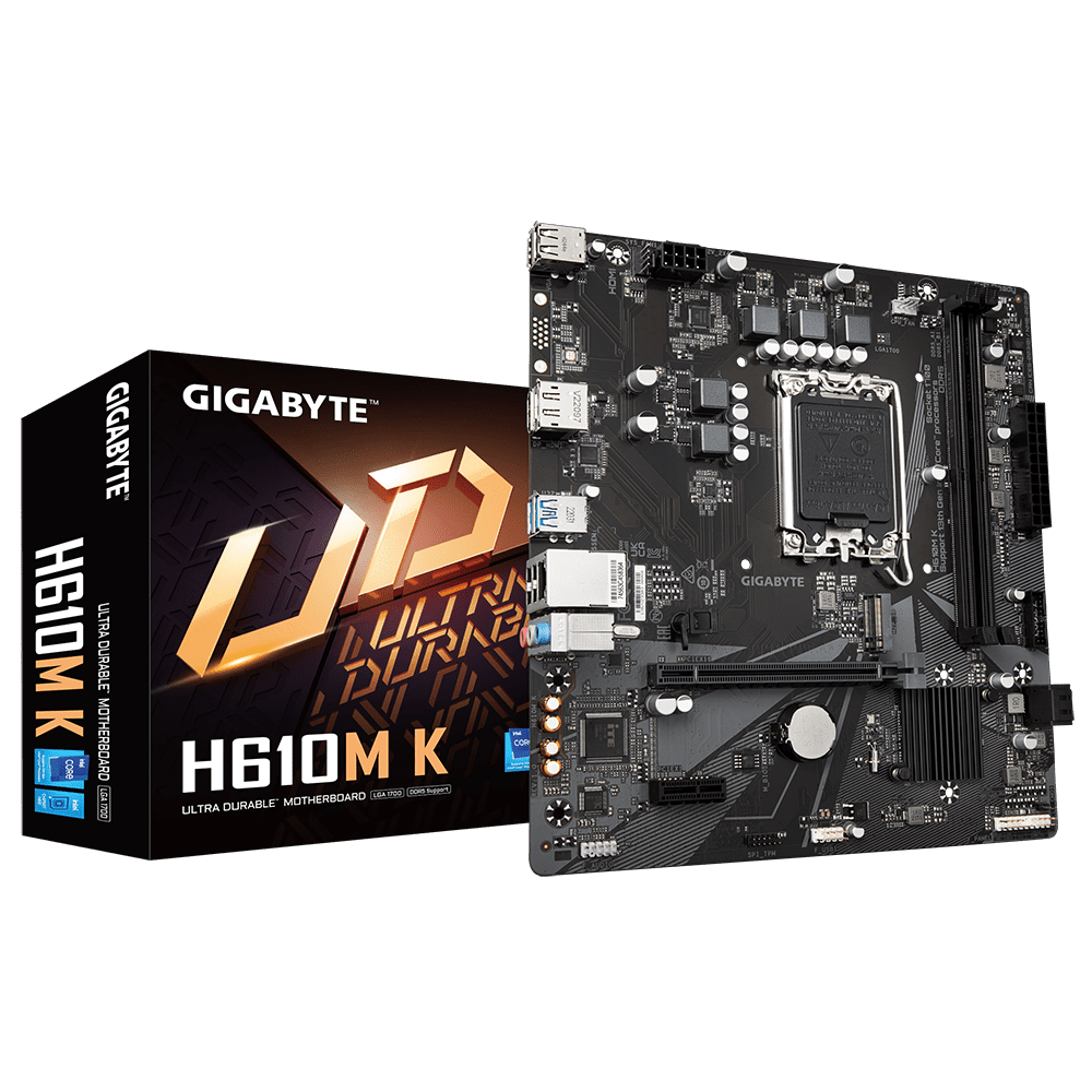 Gigabyte H610M K DDR4 Motherboard 1