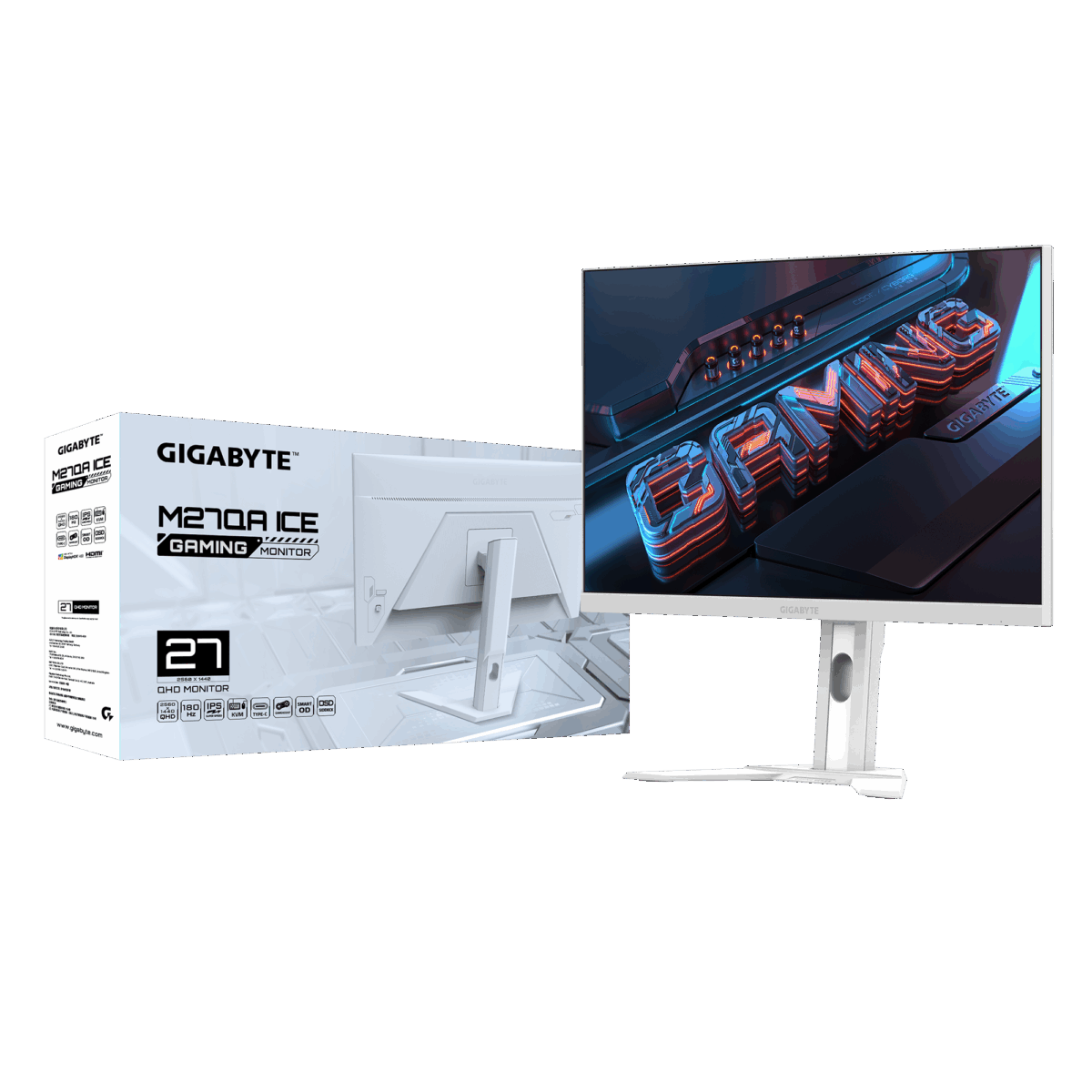 Gigabyte M27QA ICE Gaming Monitor 3