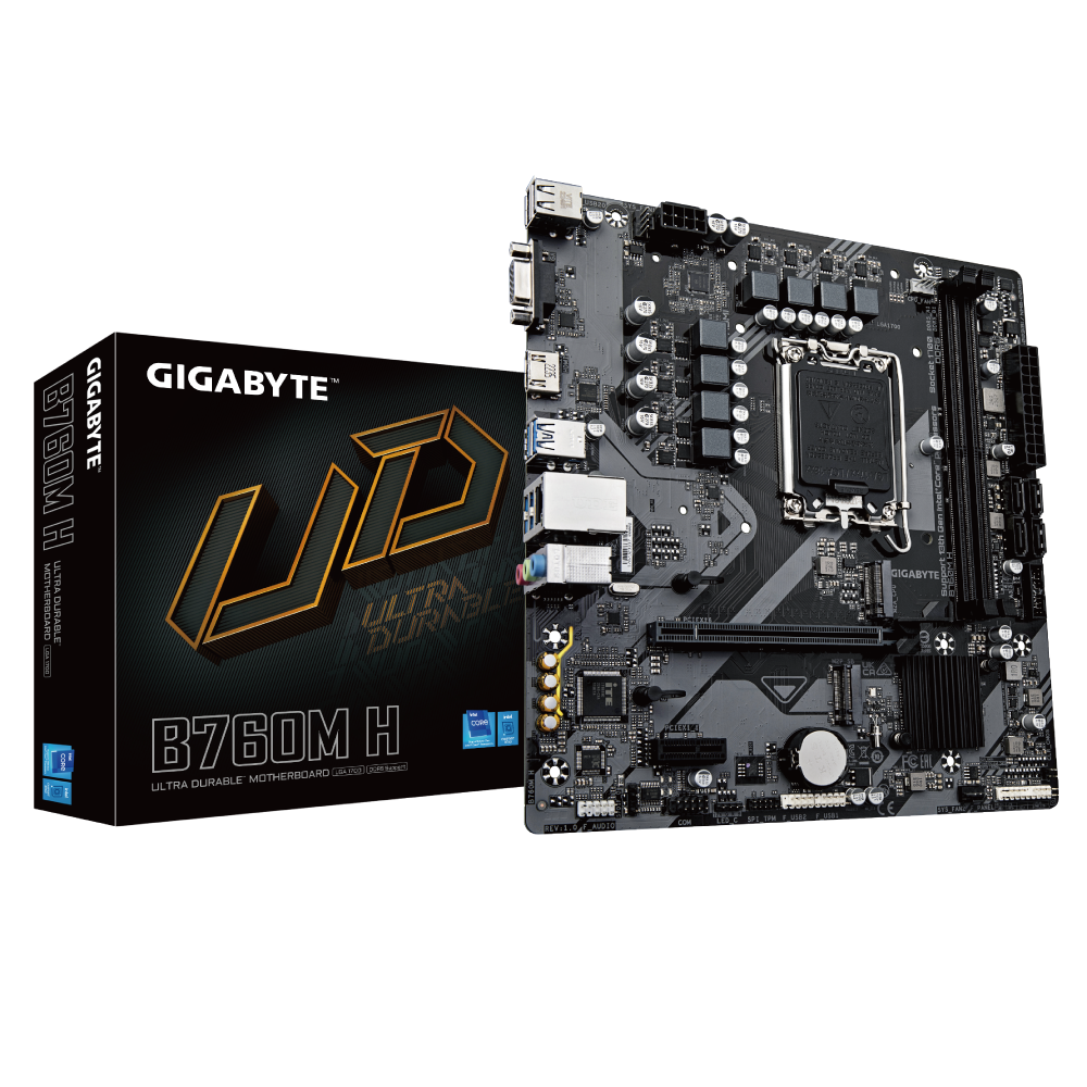 Gigabyte Micro ATX B760M H DDR5 Motherboard