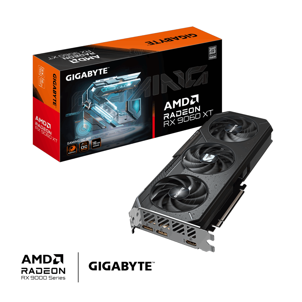 Gigabyte Radeon RX 9060XT 16GB Gaming OC 2