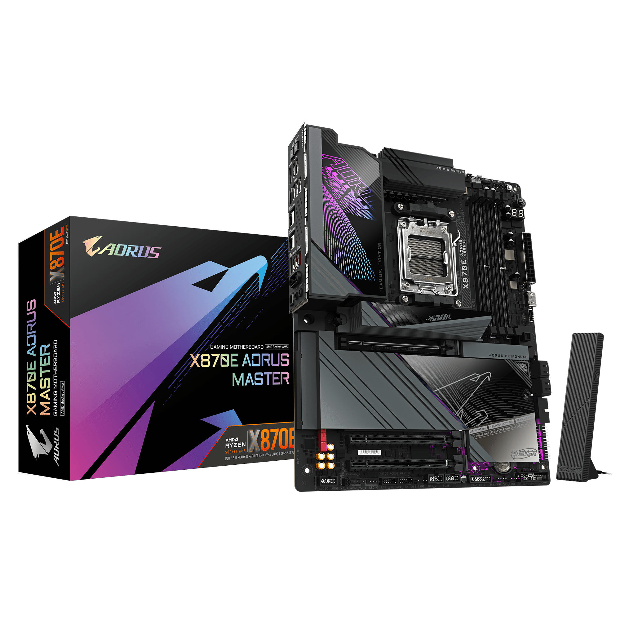 Gigabyte X870E Aorus Master Motherboard 1 Gigabyte X870E Aorus Master Motherboard 1