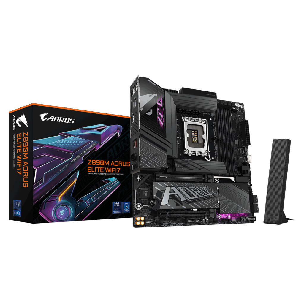 Gigabyte Z890M Aorus DDR5 Elite DDR5 Motherboard 1 1
