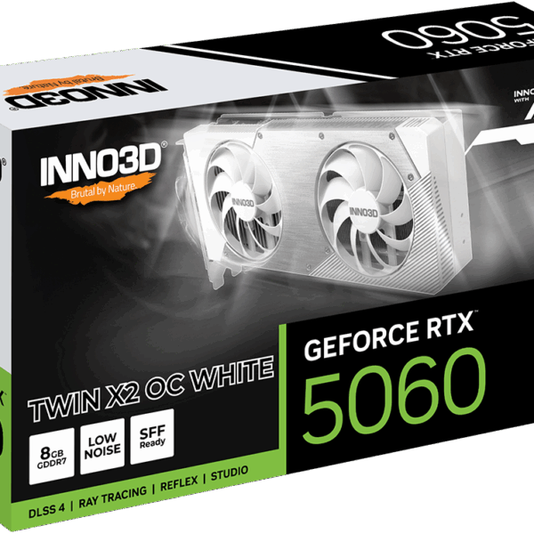 INNO3D GeForce RTX 5060 Twin X2 OC White 2