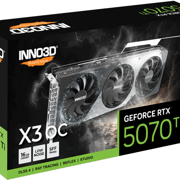 INNO3D GeForce RTX 5070 Ti X3 OC Graphics Card 1