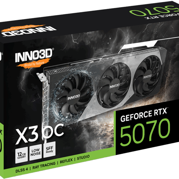 INNO3D GeForce RTX 5070 X3 OC Graphics Card 1