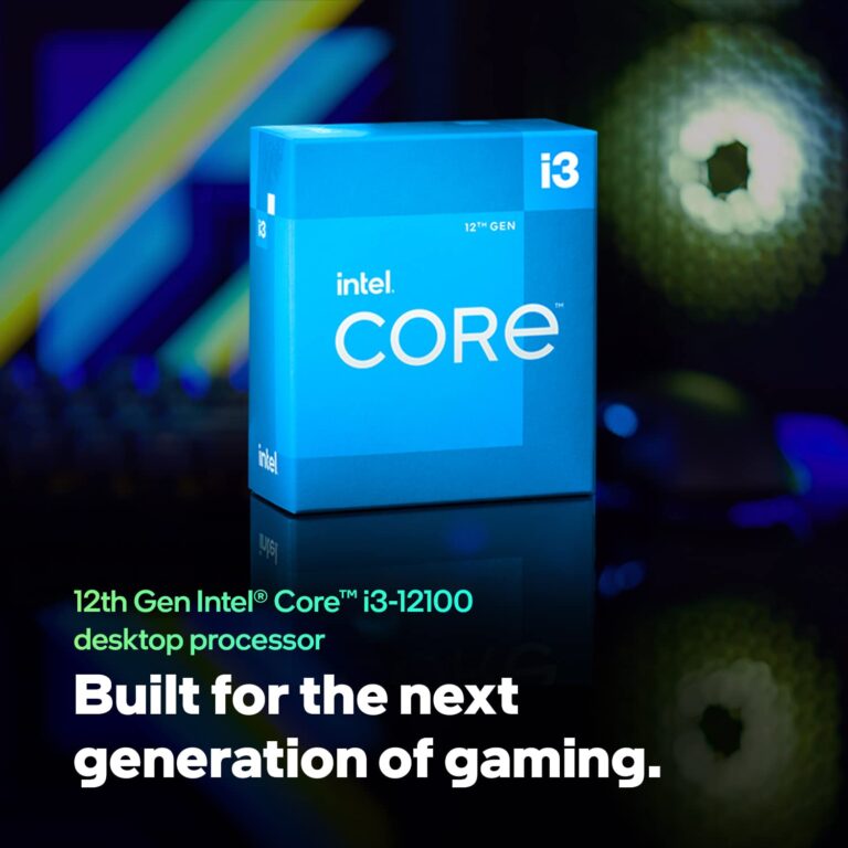Intel Core i3 12100 Processor 6