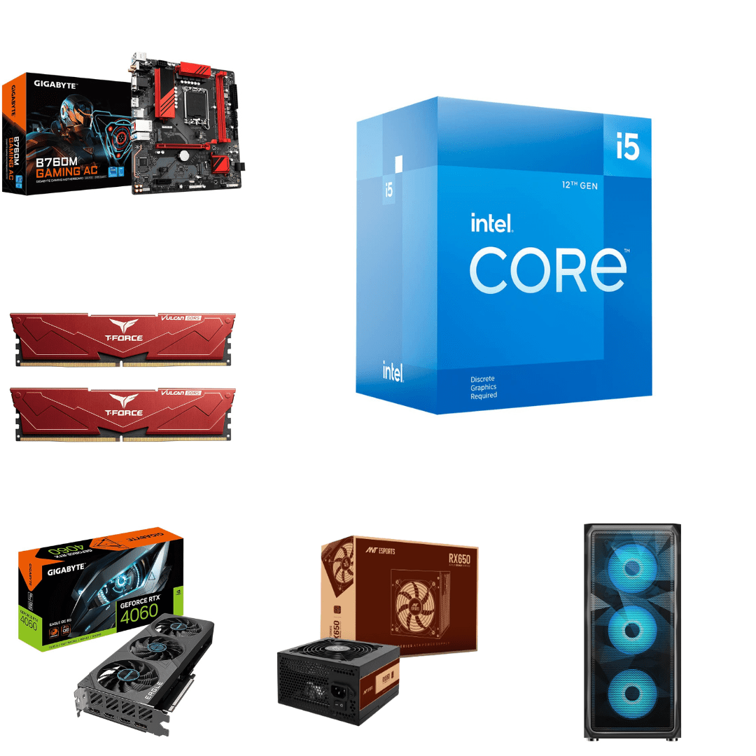 Intel Core i5 12400f with Gigabyte B760M Gaming AC Intel Core i5 12400f with Gigabyte B760M Gaming AC
