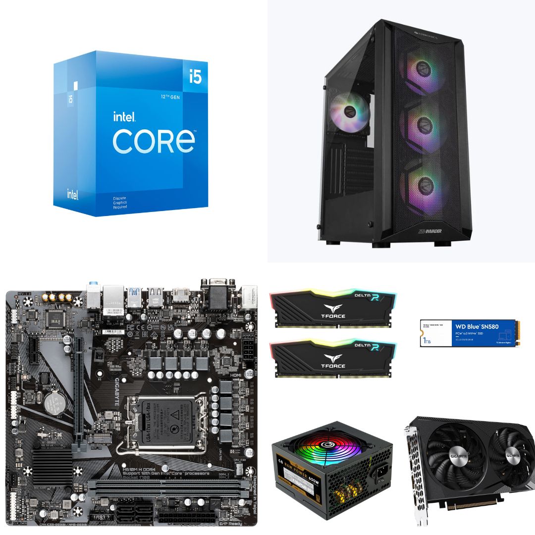 Intel Core i5 12th Gen with mATX Motherboard Intel Core i5 12th Gen with mATX Motherboard