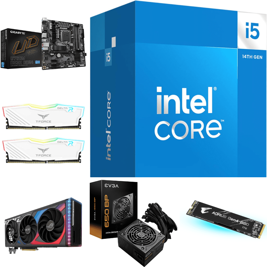 Intel Core i5 14500 with B760M DS3H DDR4 Intel Core i5 14500 with B760M DS3H DDR4