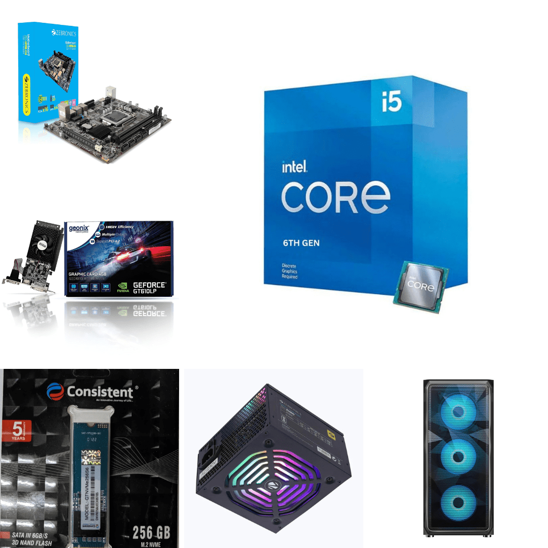 Intel Core i5 6th Gen with Zeb H110M2 Intel Core i5 6th Gen with Zeb H110M2