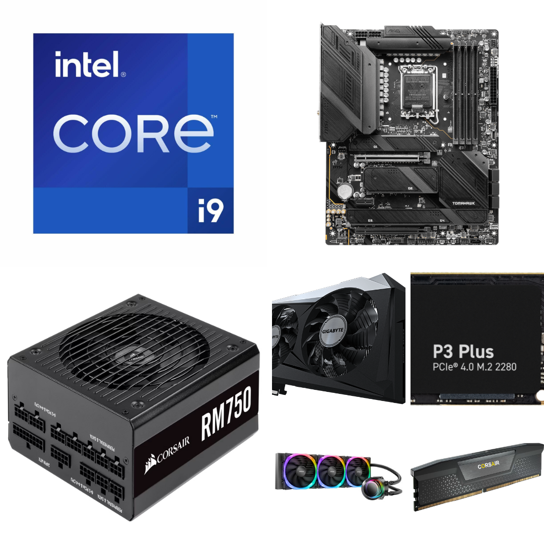 Intel Core i9 14900K with MSI MAG Z790 Tomahawk WIFI Intel Core i9 14900K with MSI MAG Z790 Tomahawk WIFI