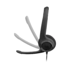 Logitech H390 Black Wired On Ear Headset 3