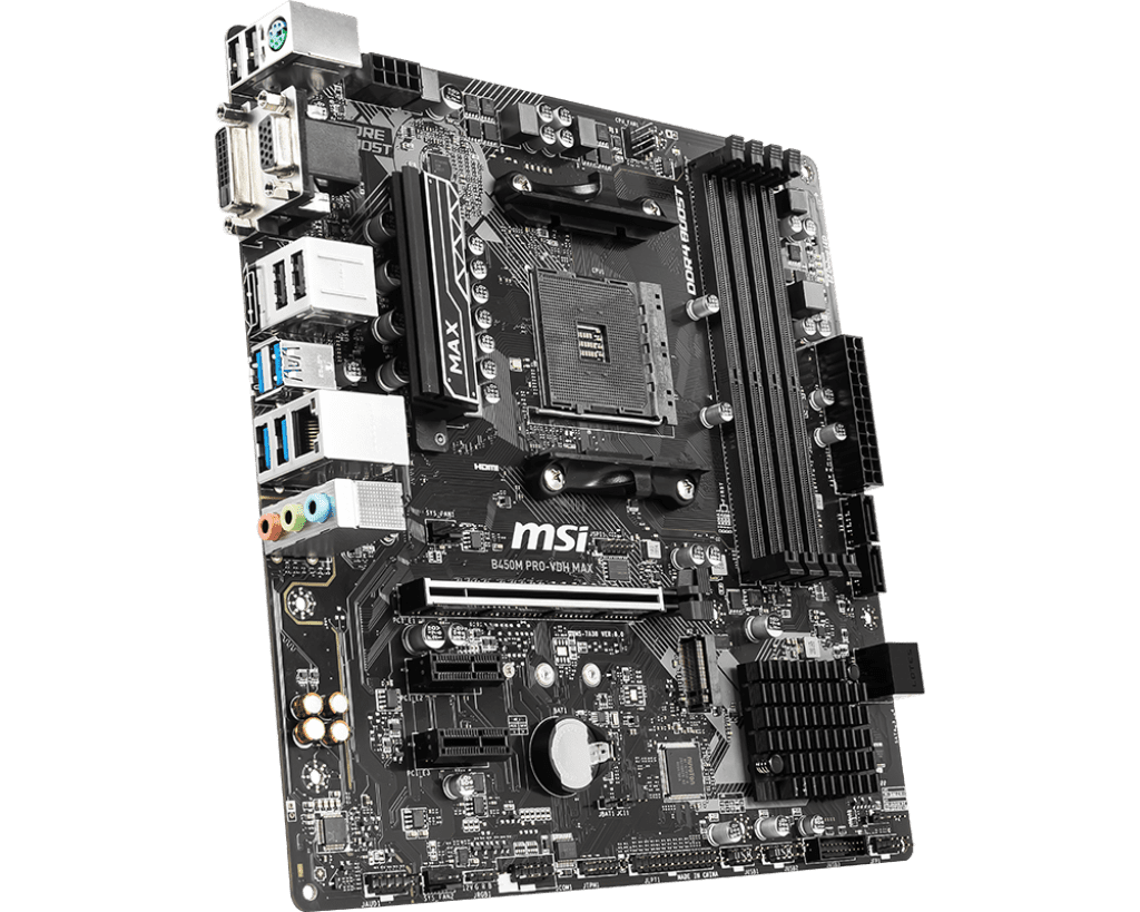 MSI B450M PRO VDH Max Motherboard 3