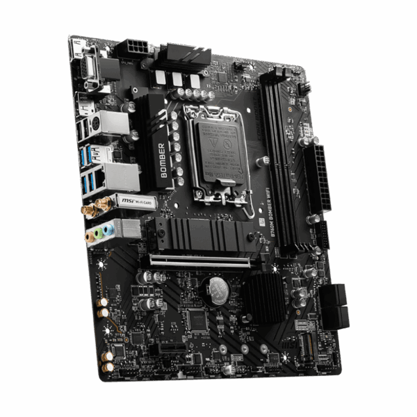 MSI B760M Bomber WiFi Motherboard 3 1