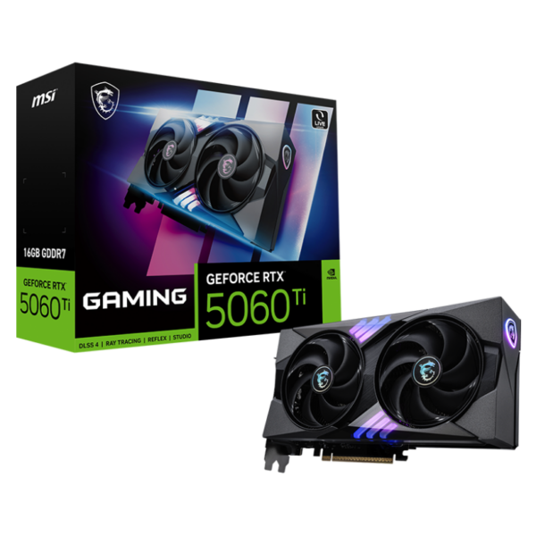 MSI GeForce RTX 5060 Ti 16G Gaming Graphics Card