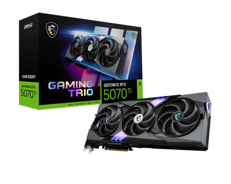 MSI GeForce RTX 5070 Ti 16G Gaming Trio OC Plus Graphics Card