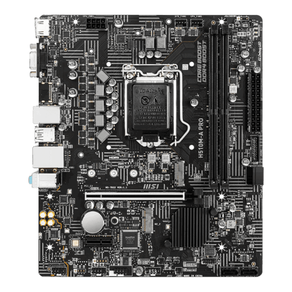 MSI H510M A Pro Motherboard 1