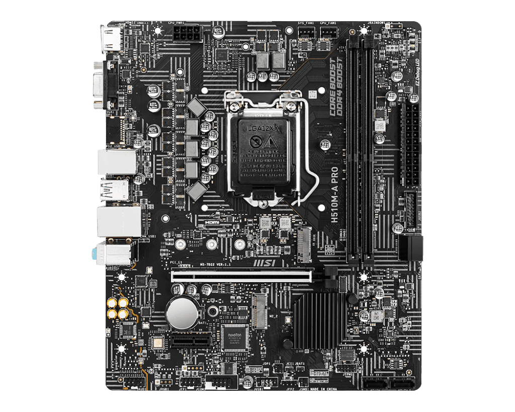MSI H510M A Pro Motherboard 1