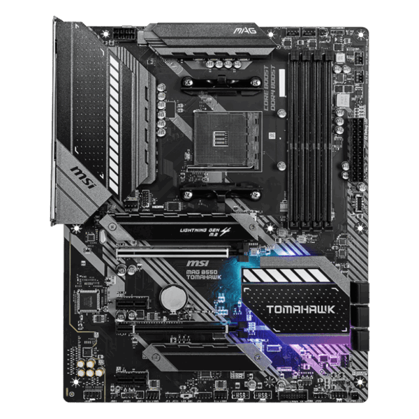 MSI MAG B550 Tomahawk Motherboard 1