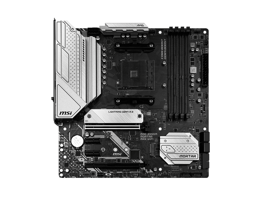 MSI MAG B550M Mortar Max WiFi Motherboard 1 MSI MAG B550M Mortar Max WiFi Motherboard 1