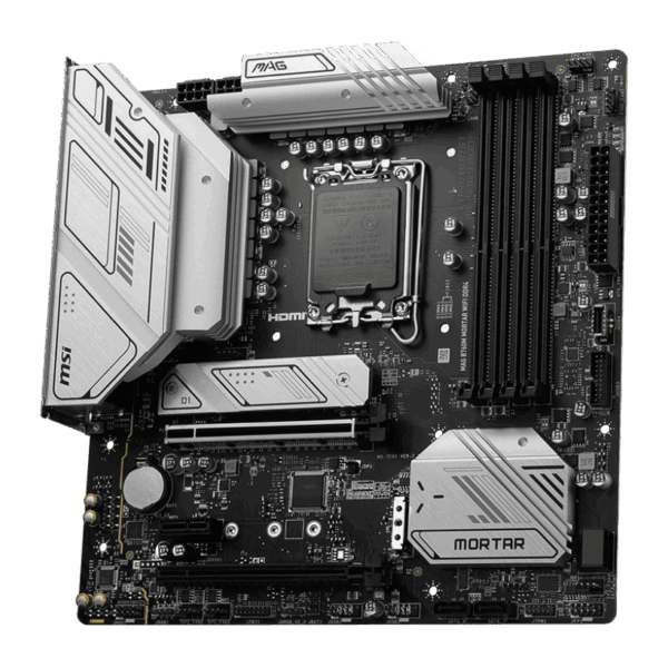 MSI MAG B760M Mortar WiFi DDR4 Motherboard 2