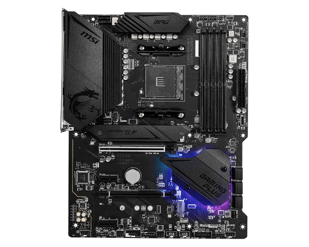 MSI MPG B550 Gaming Plus Motherboard 1 MSI MPG B550 Gaming Plus Motherboard 1