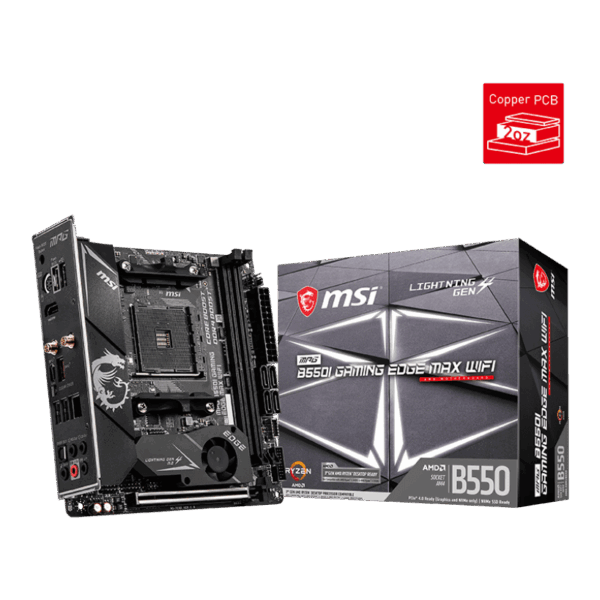 MSI MPG B550I Gaming Edge Max WiFi Motherboard