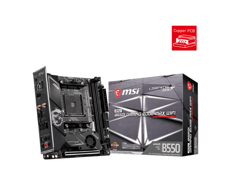 MSI MPG B550I Gaming Edge Max WiFi Motherboard