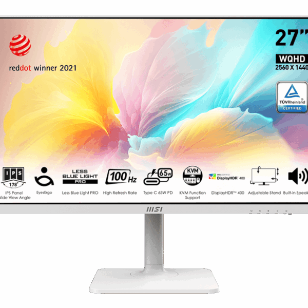 MSI Modern MD272QXPW Computer Monitor