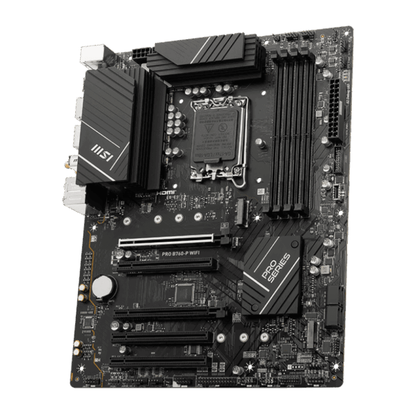 MSI PRO B760 P WiFi DDR5 Motherboard 2