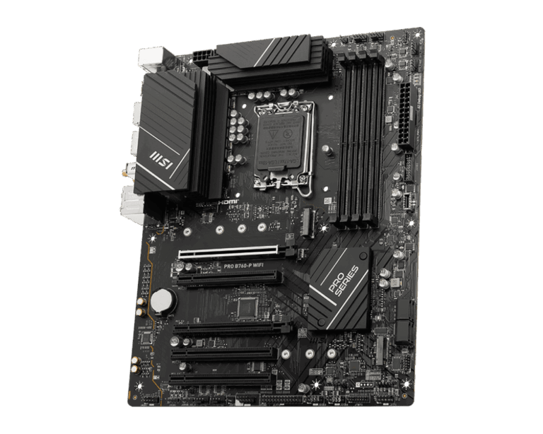 MSI PRO B760 P WiFi DDR5 Motherboard 2