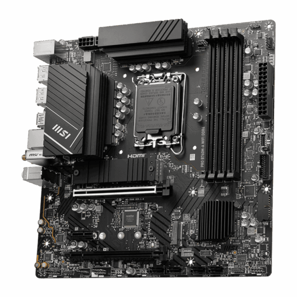 MSI PRO B760M A WiFi DDR4 Motherboard 2 1