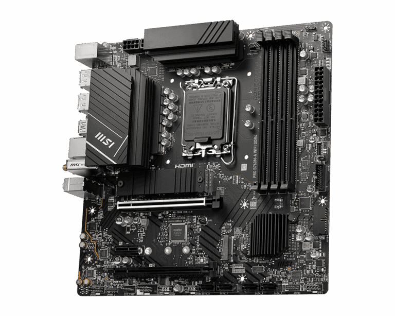 MSI PRO B760M A WiFi DDR4 Motherboard 2 1
