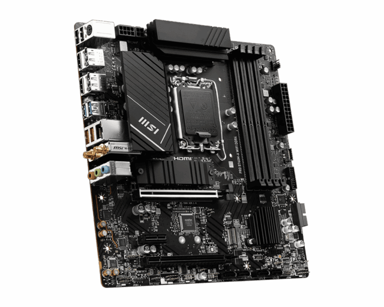 MSI PRO B760M A WiFi DDR4 Motherboard 3 1 1