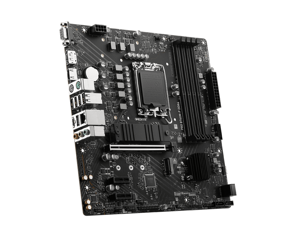 MSI PRO B760M P DDR4 Motherboard 3 1