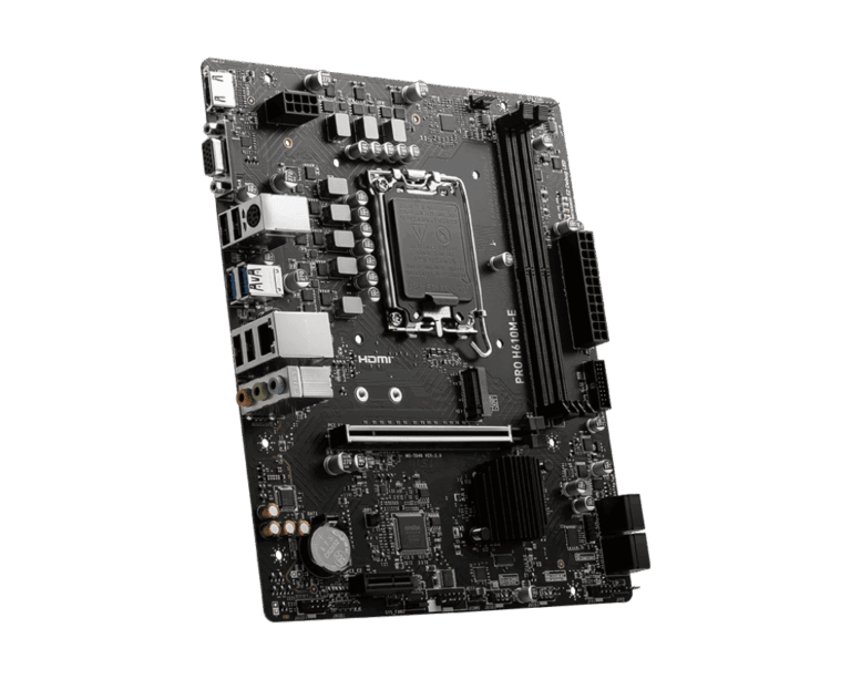 MSI Pro H610M E DDR5 Motherboard 3