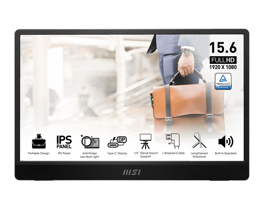 MSI Pro MP161E2 Computer Monitor MSI Pro MP161E2 Computer Monitor