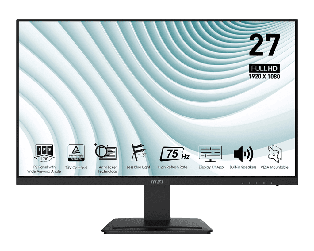 MSI Pro MP273U Computer Monitor 1 MSI Pro MP273U Computer Monitor 1