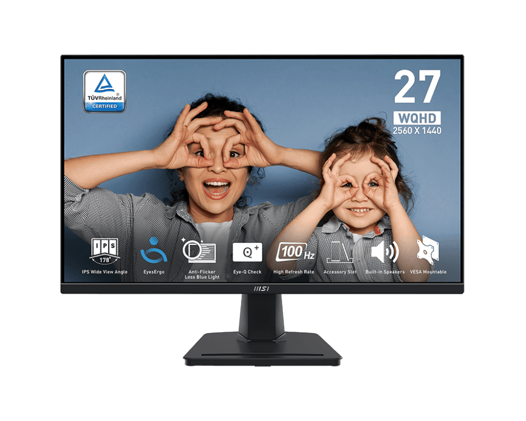 MSI Pro MP275Q Computer Monitor MSI Pro MP275Q Computer Monitor