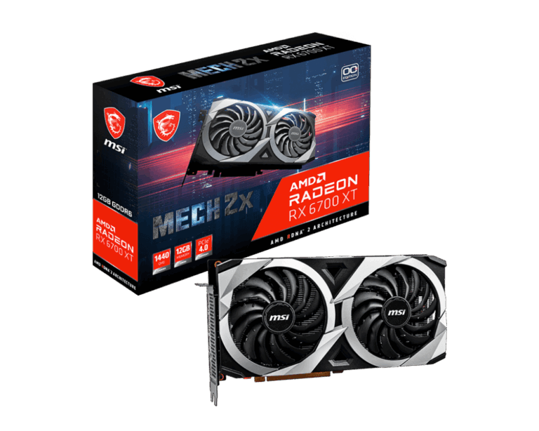 MSI Radeon RX 6700 XT MECH 2X GDDR6 5