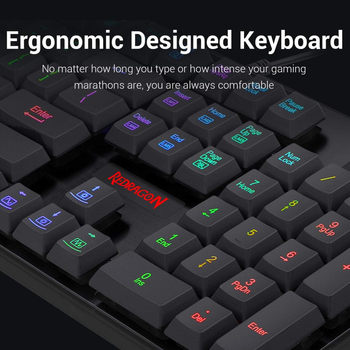 Redragon Dyaus Pro K509 1 Wired Keyboard 8 1