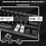 Redragon Fizz K617 Wired Mechanical Black 4