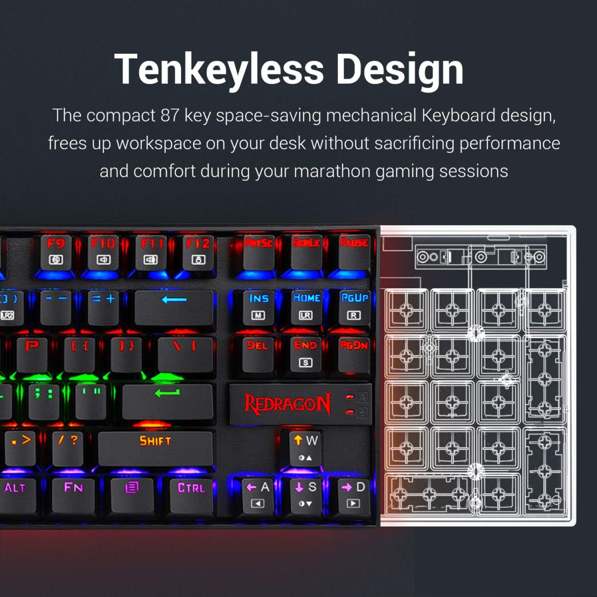 Redragon Kumara K552 Mechanical Gaming 2