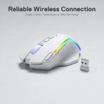 Redragon M810 Taipan Pro White Gaming 4